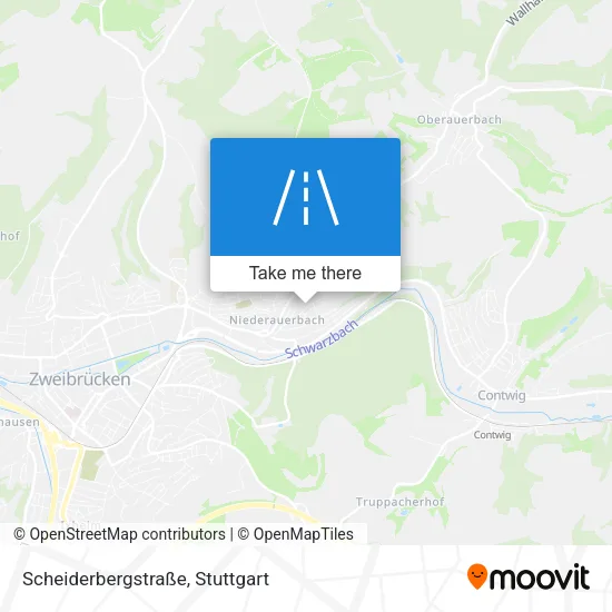Карта Scheiderbergstraße