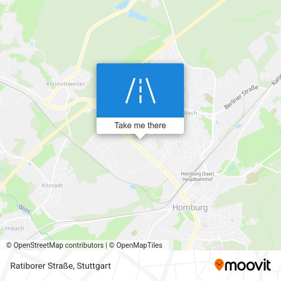 Ratiborer Straße map