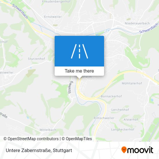 Untere Zabernstraße map