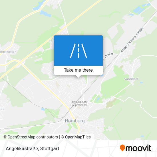 Angelikastraße map