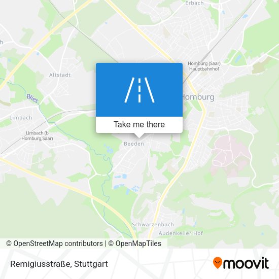 Карта Remigiusstraße