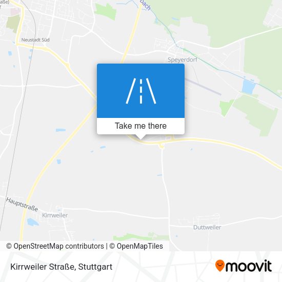 Kirrweiler Straße map