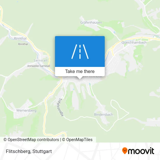 Карта Flitschberg