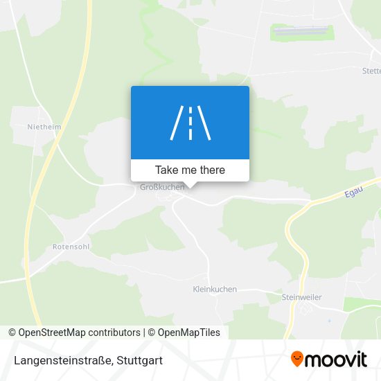 Карта Langensteinstraße