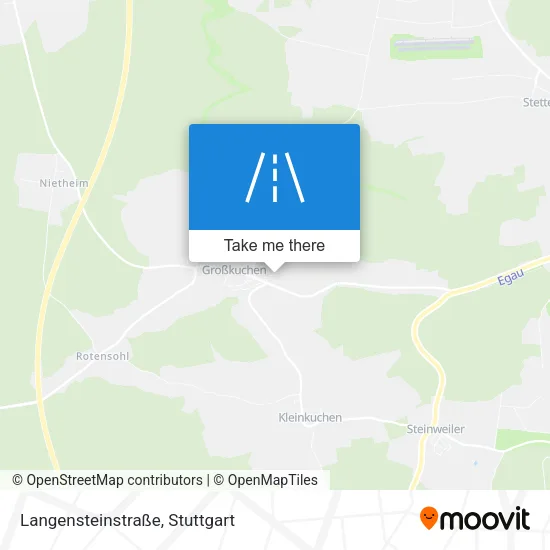 Карта Langensteinstraße