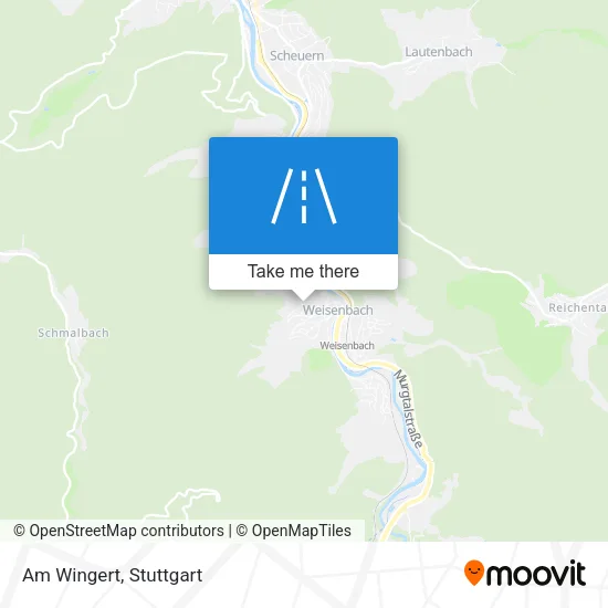 Карта Am Wingert