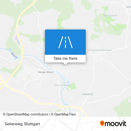Карта Seilerweg