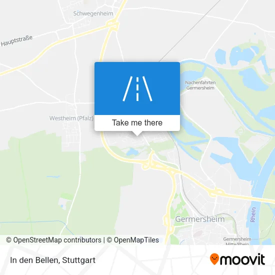 Карта In den Bellen