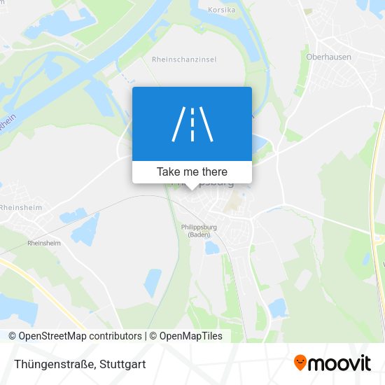 Thüngenstraße map