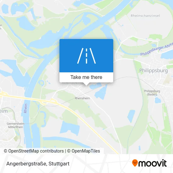 Карта Angerbergstraße