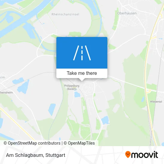 Карта Am Schlagbaum