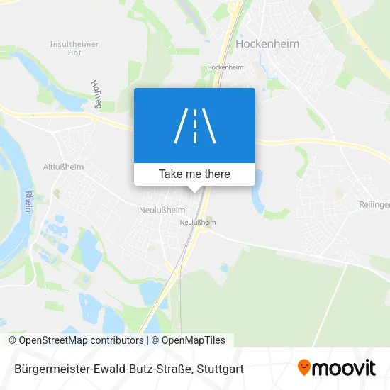 Карта Bürgermeister-Ewald-Butz-Straße