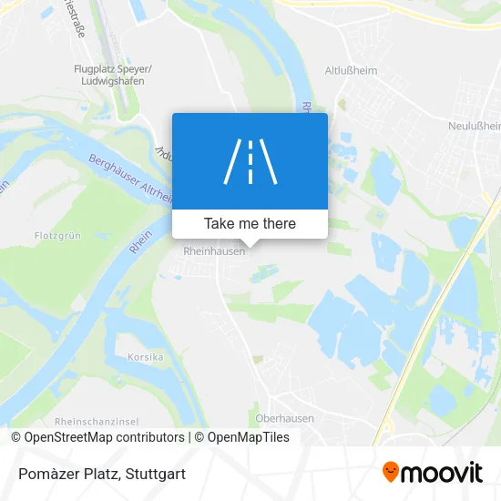 Карта Pomàzer Platz