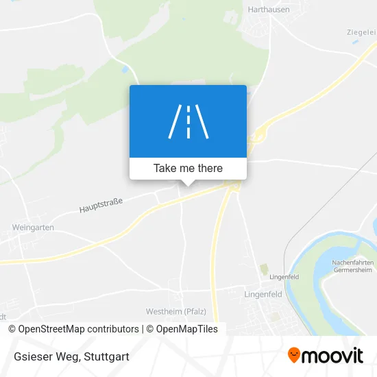 Карта Gsieser Weg