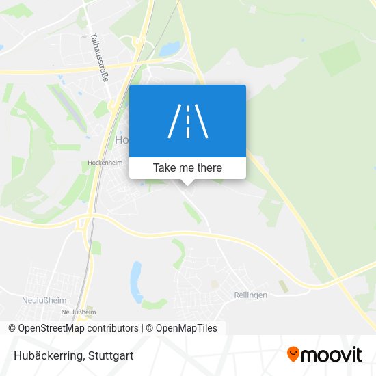 Карта Hubäckerring