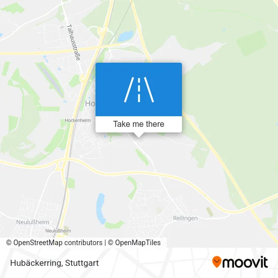 Карта Hubäckerring