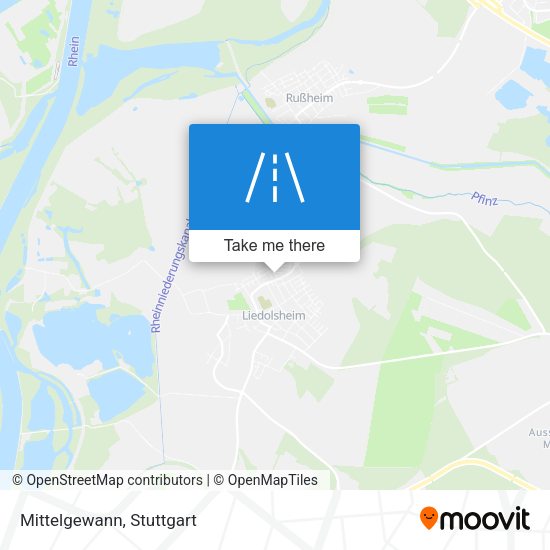 Карта Mittelgewann