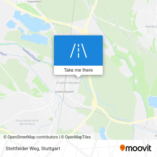 Карта Stettfelder Weg