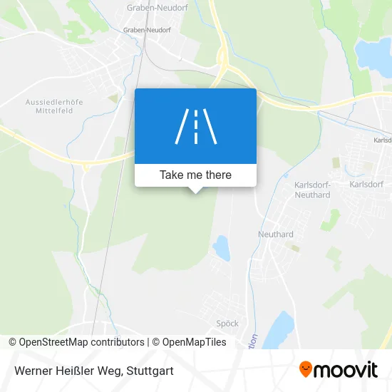 Карта Werner Heißler Weg