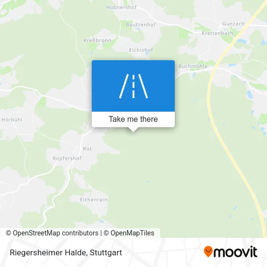 Карта Riegersheimer Halde