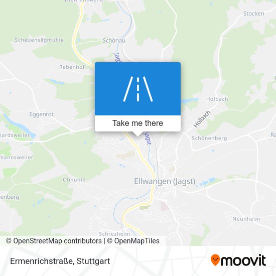 Ermenrichstraße map