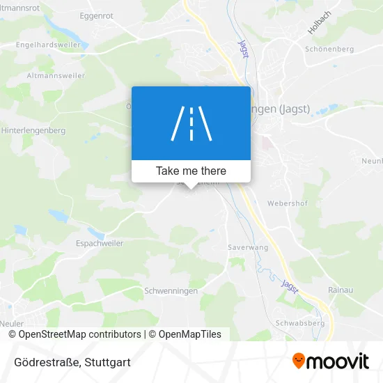 Gödrestraße map