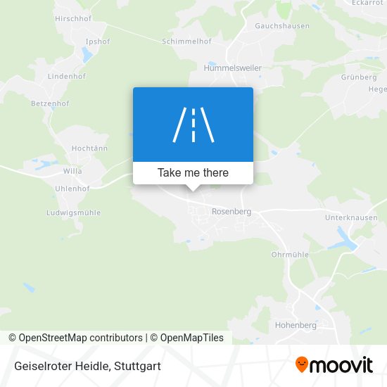 Карта Geiselroter Heidle
