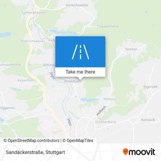 Sandäckerstraße map