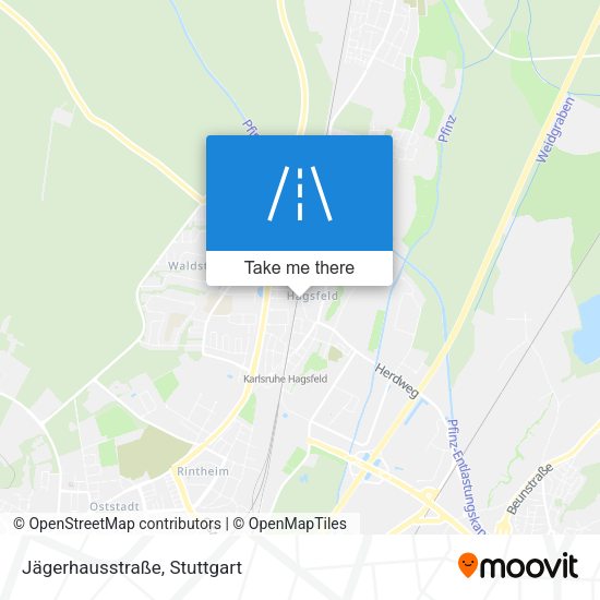 Jägerhausstraße map