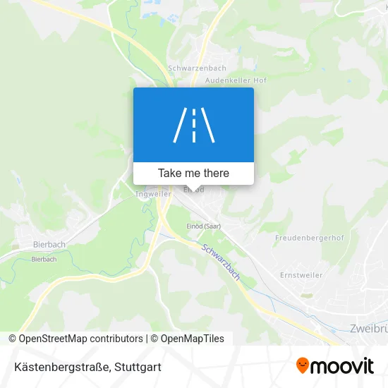 Карта Kästenbergstraße
