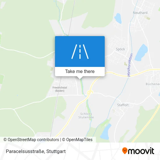 Paracelsusstraße map
