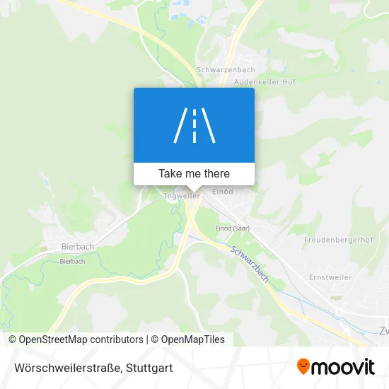Карта Wörschweilerstraße