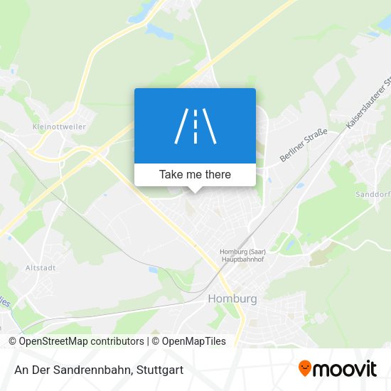 An Der Sandrennbahn map