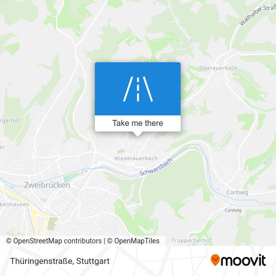 Thüringenstraße map
