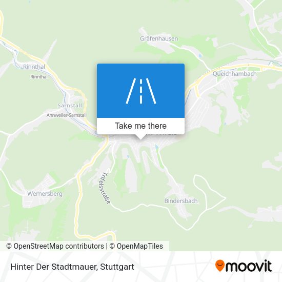Карта Hinter Der Stadtmauer