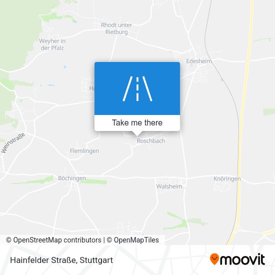 Hainfelder Straße map