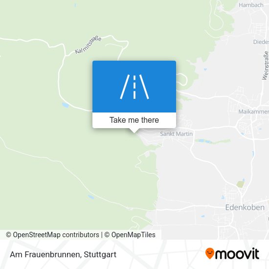 Am Frauenbrunnen map