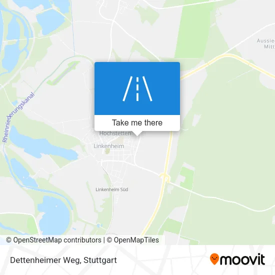 Карта Dettenheimer Weg