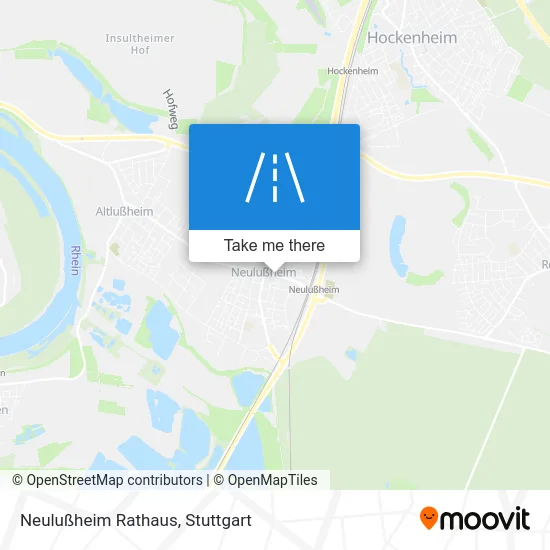 Карта Neulußheim Rathaus