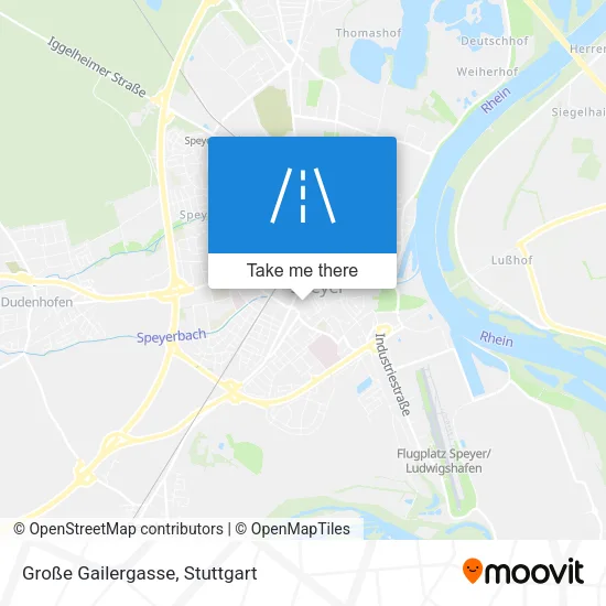 Карта Große Gailergasse