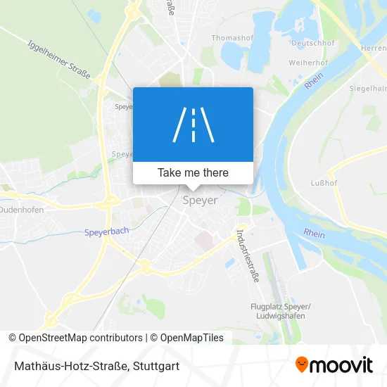 Карта Mathäus-Hotz-Straße