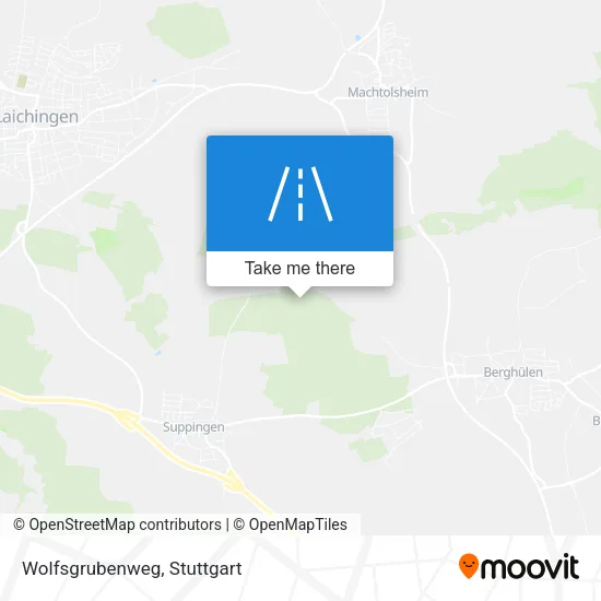 Карта Wolfsgrubenweg