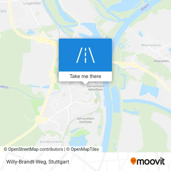 Карта Willy-Brandt-Weg
