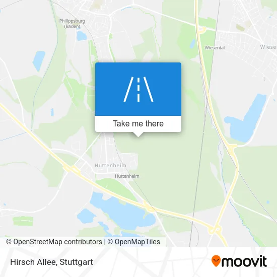Карта Hirsch Allee