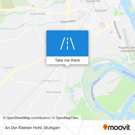 An Der Kleinen Hohl map