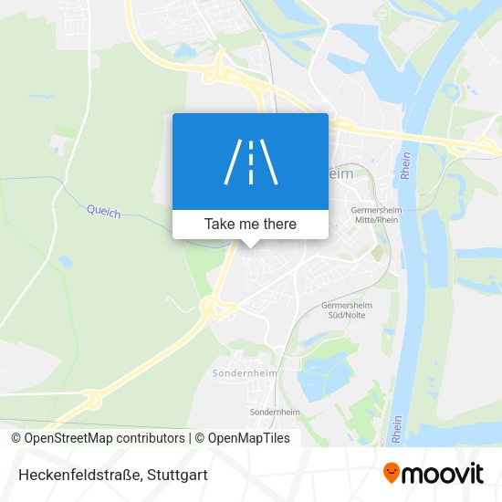 Heckenfeldstraße map