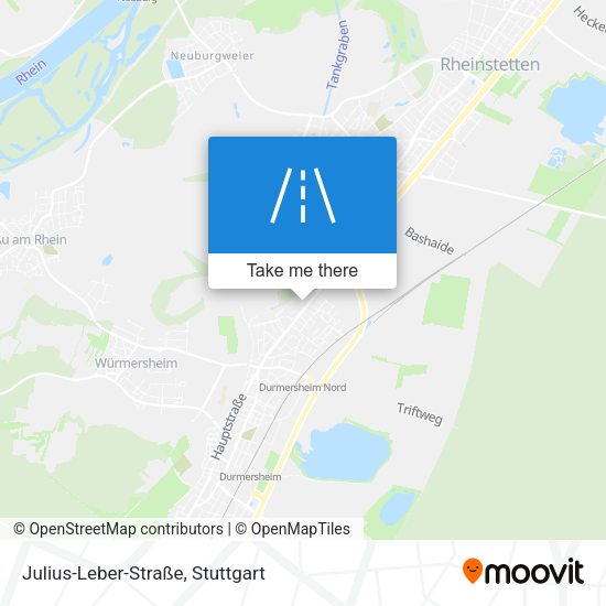 Julius-Leber-Straße map