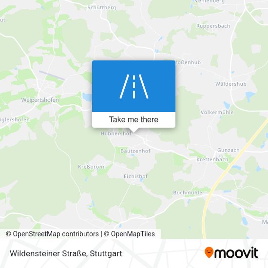 Wildensteiner Straße map
