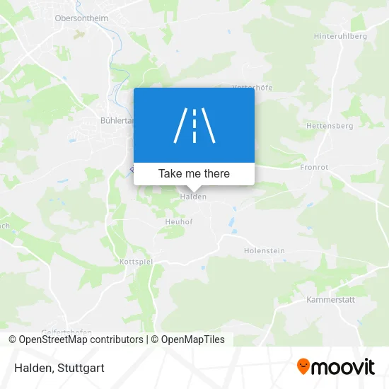Halden map