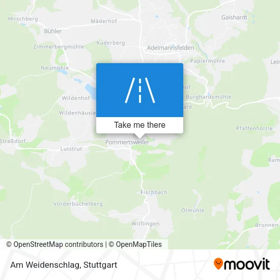 Карта Am Weidenschlag